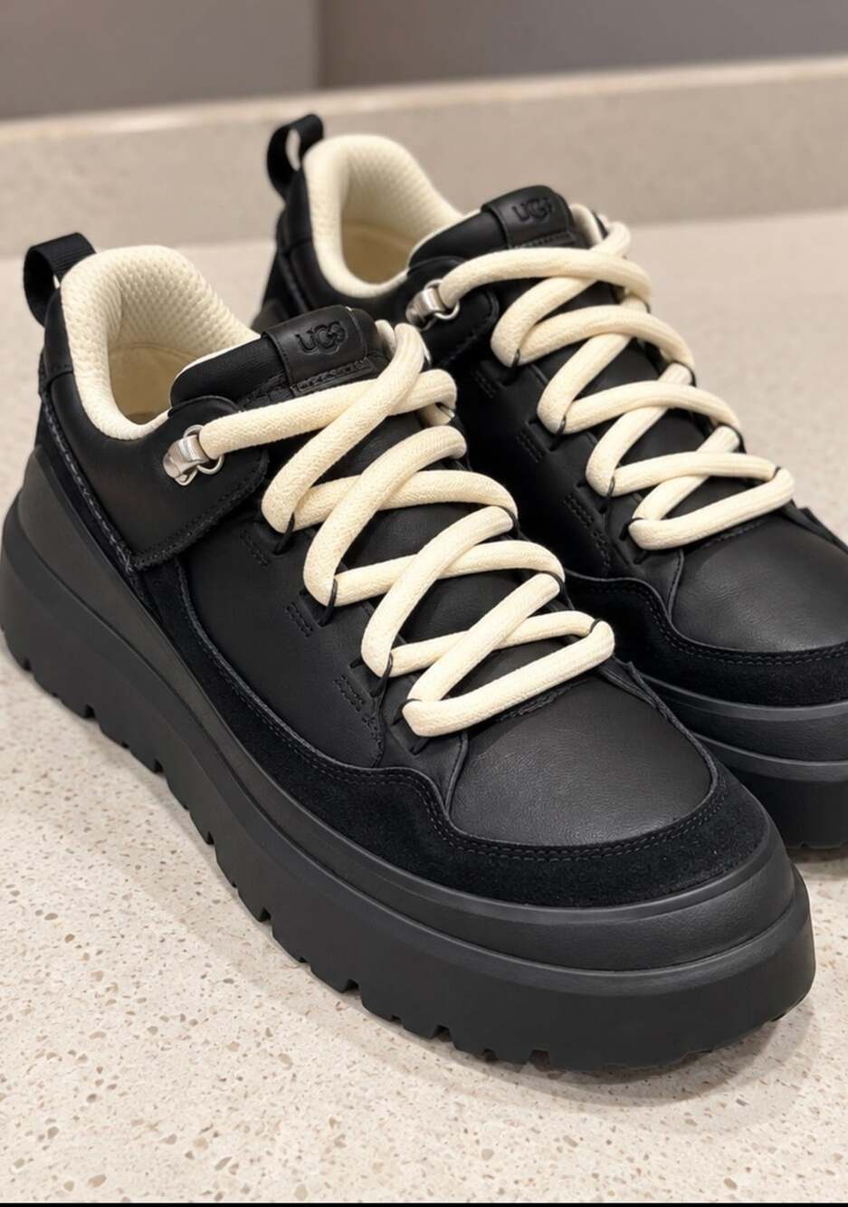 UGG Heritage Utility Sneaker Black